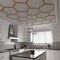 Ekena Millwork 40 12W x 23 38H x 14T Small Westmore Decorative Fretwork Wood Ceiling Panels, Cherry CELW41X23X0250WSTCH - alternate 3